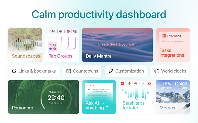 4. Momentum – Best for Minimalist Planners